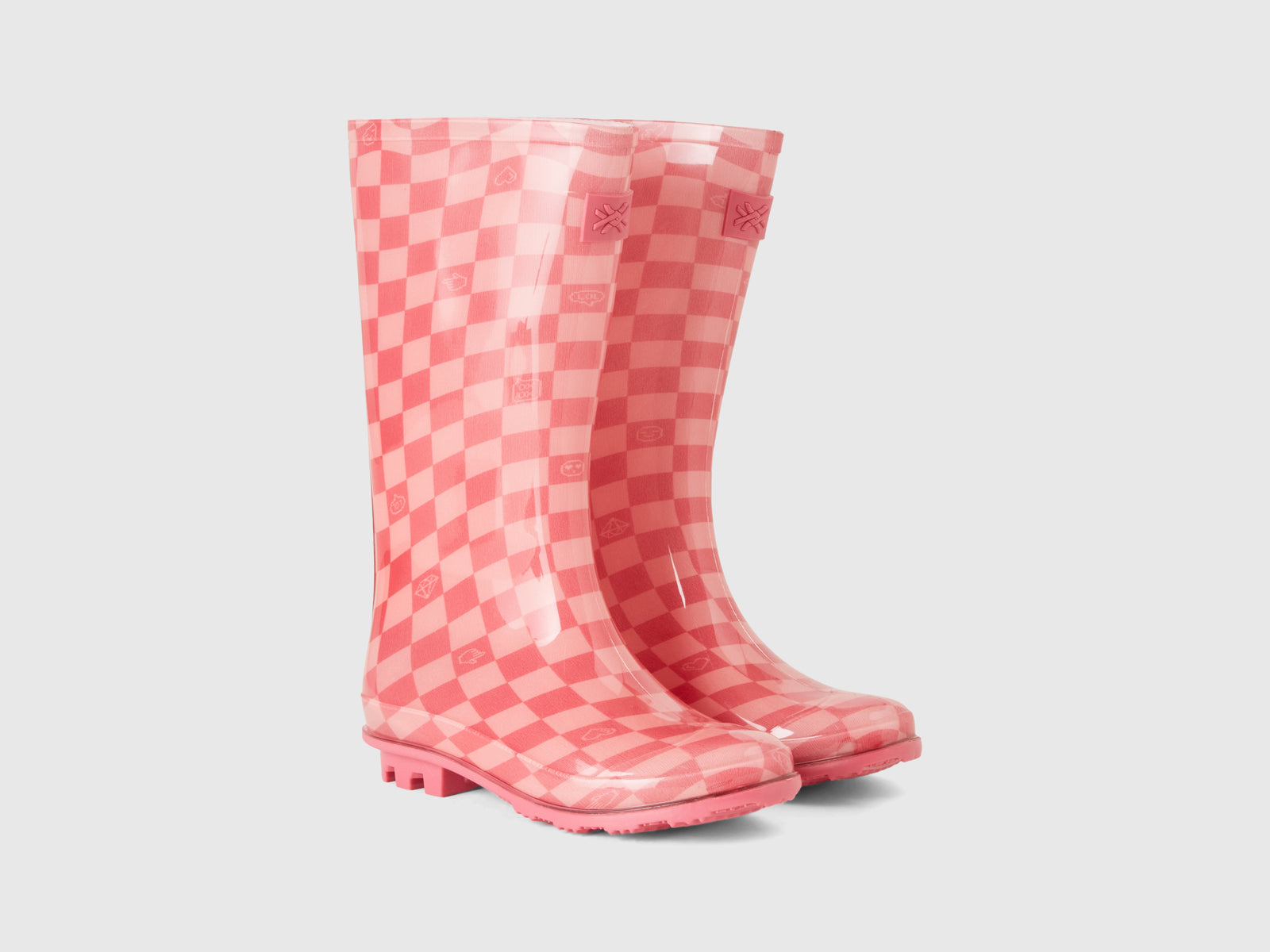 Stivali da pioggia stampati da bambina multi-color 3 | Benetton Outlet
