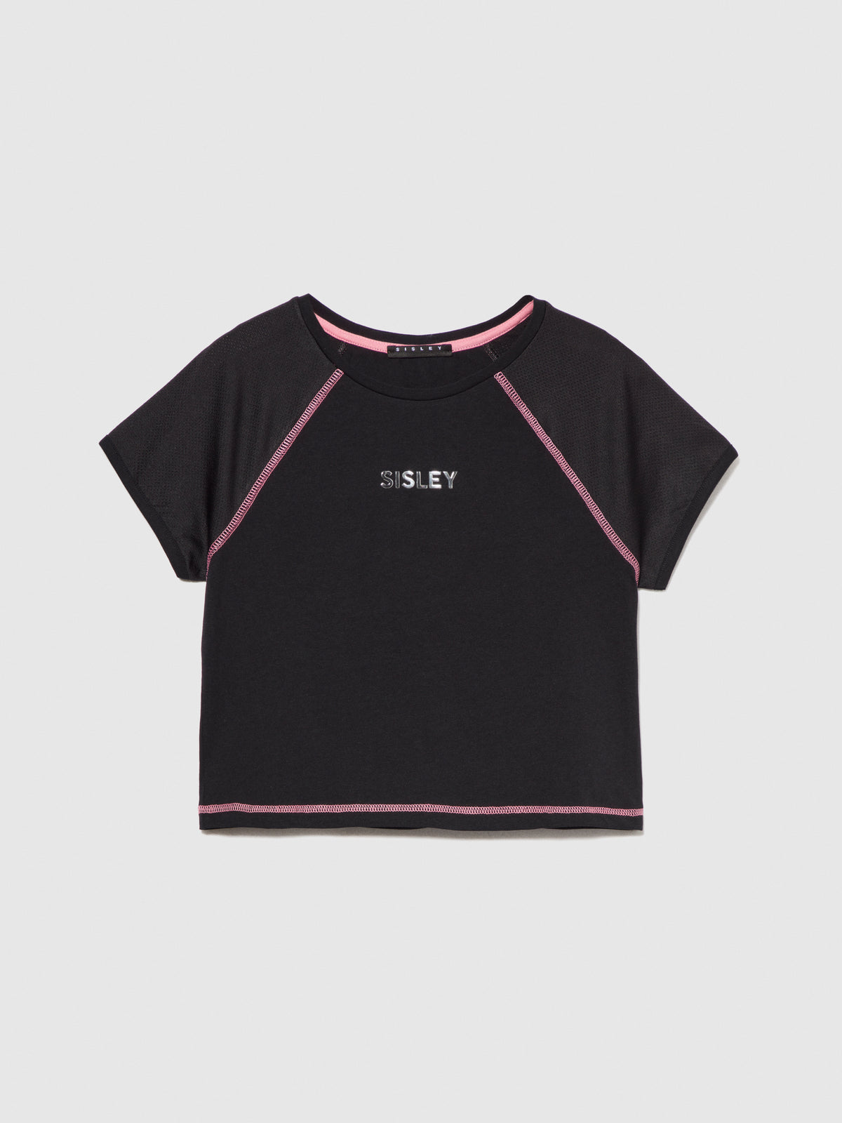 T-shirt sporty con logo