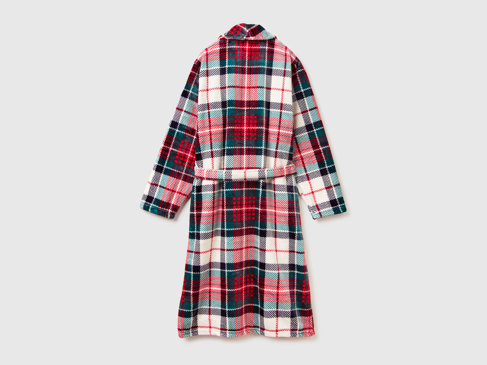 Vestaglia tartan da uomo verde 2 | Benetton Outlet