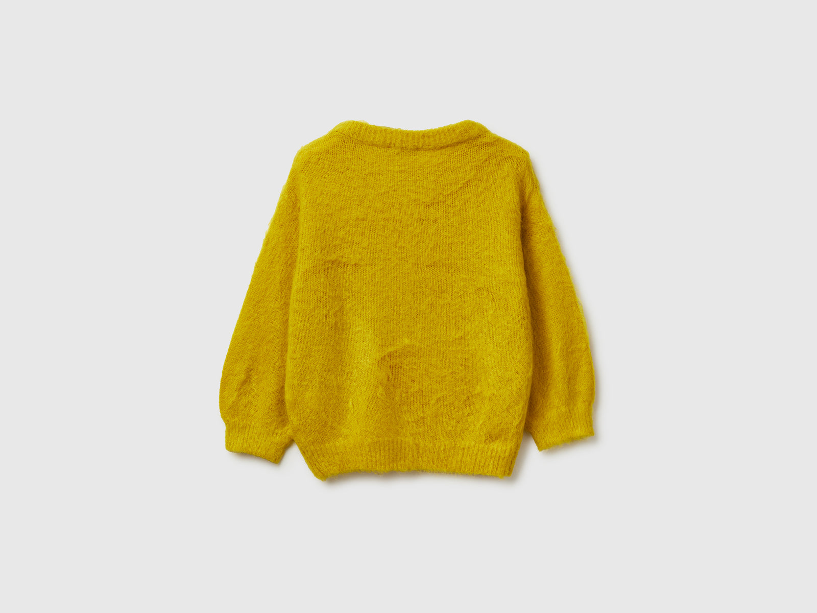 Calda maglia a manica corta da donna senape 2 | Benetton Outlet