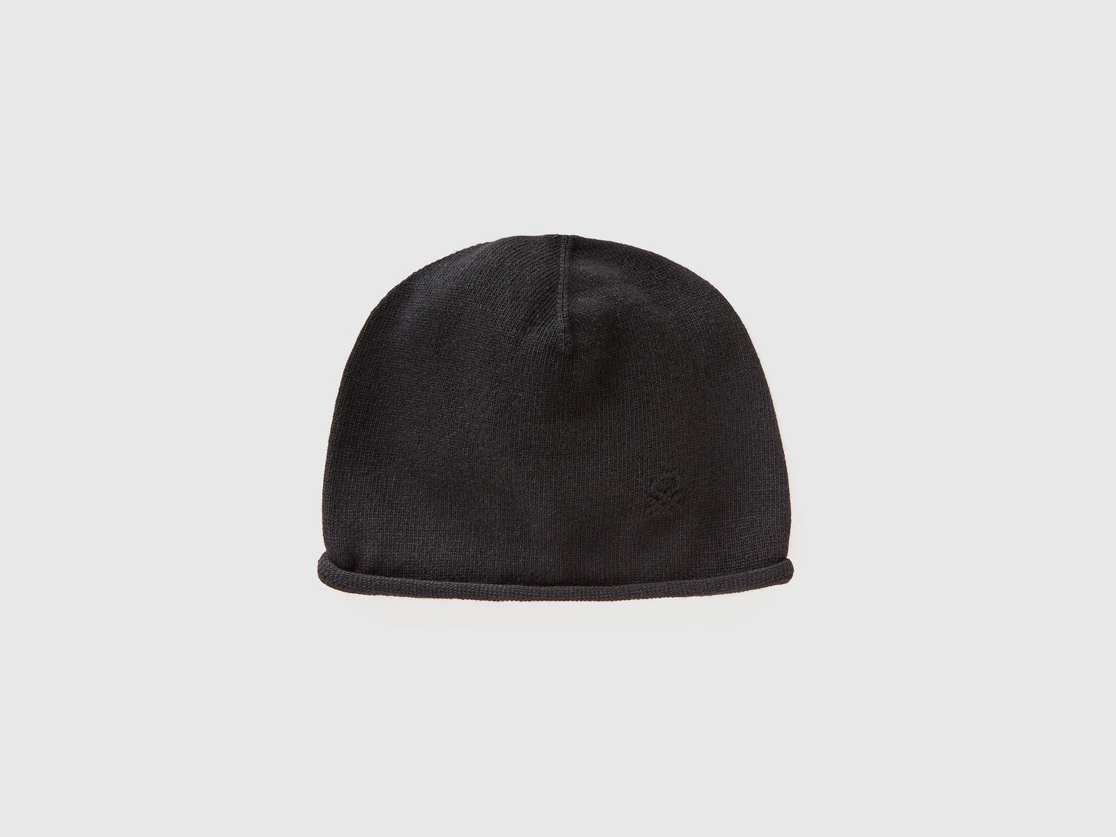 Cappello in misto cashmere da donna nero | Benetton Outlet