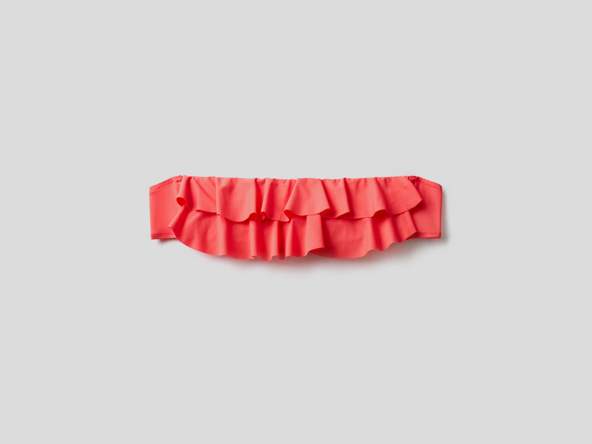 Fascia costume con balze in ECONYL®