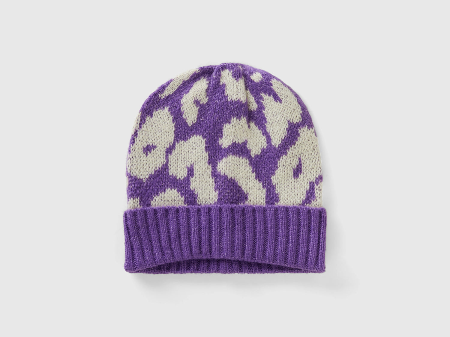 Berretto animalier in misto lana da bambina multi-color | Benetton Outlet