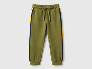 Joggers in felpa con bande