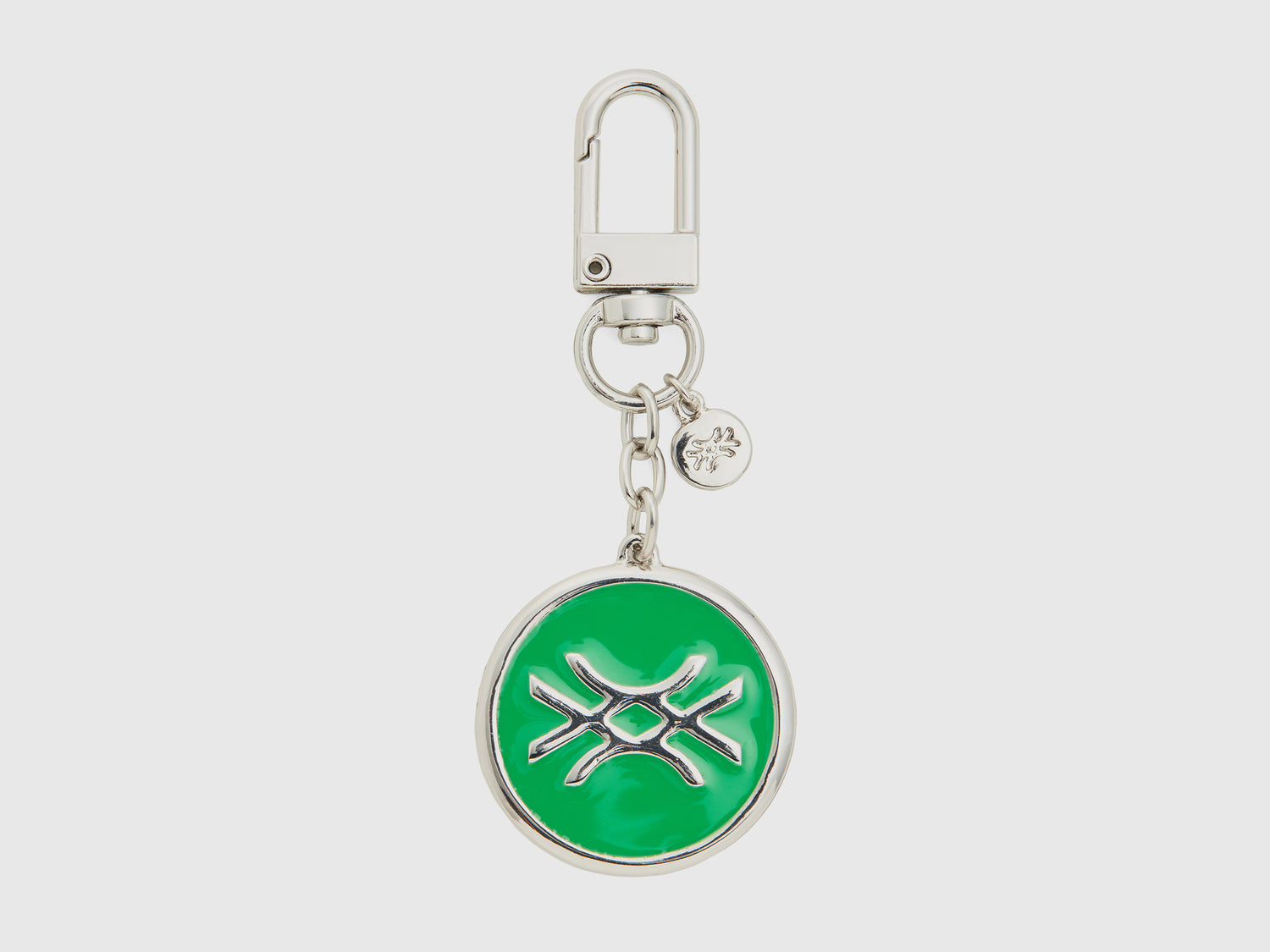 Portachiavi con pendente da donna verde | Benetton Outlet