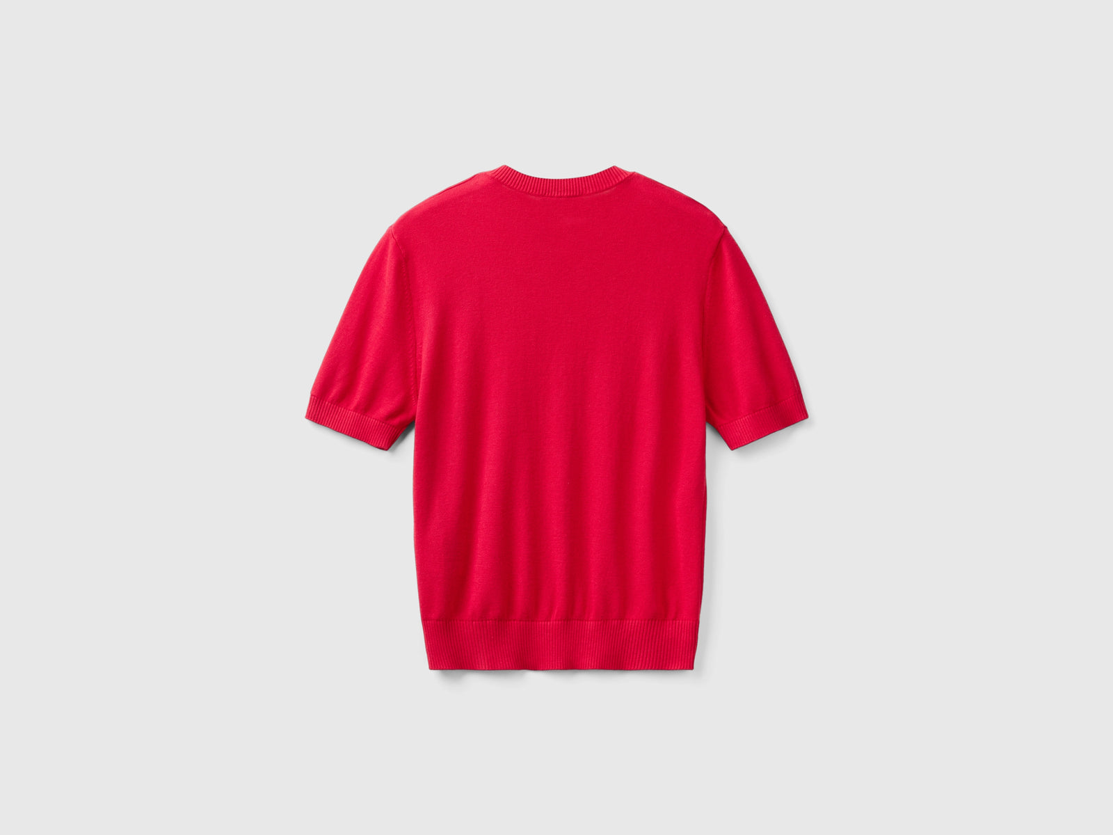 Maglia a manica corta da donna rosso 2 | Benetton Outlet