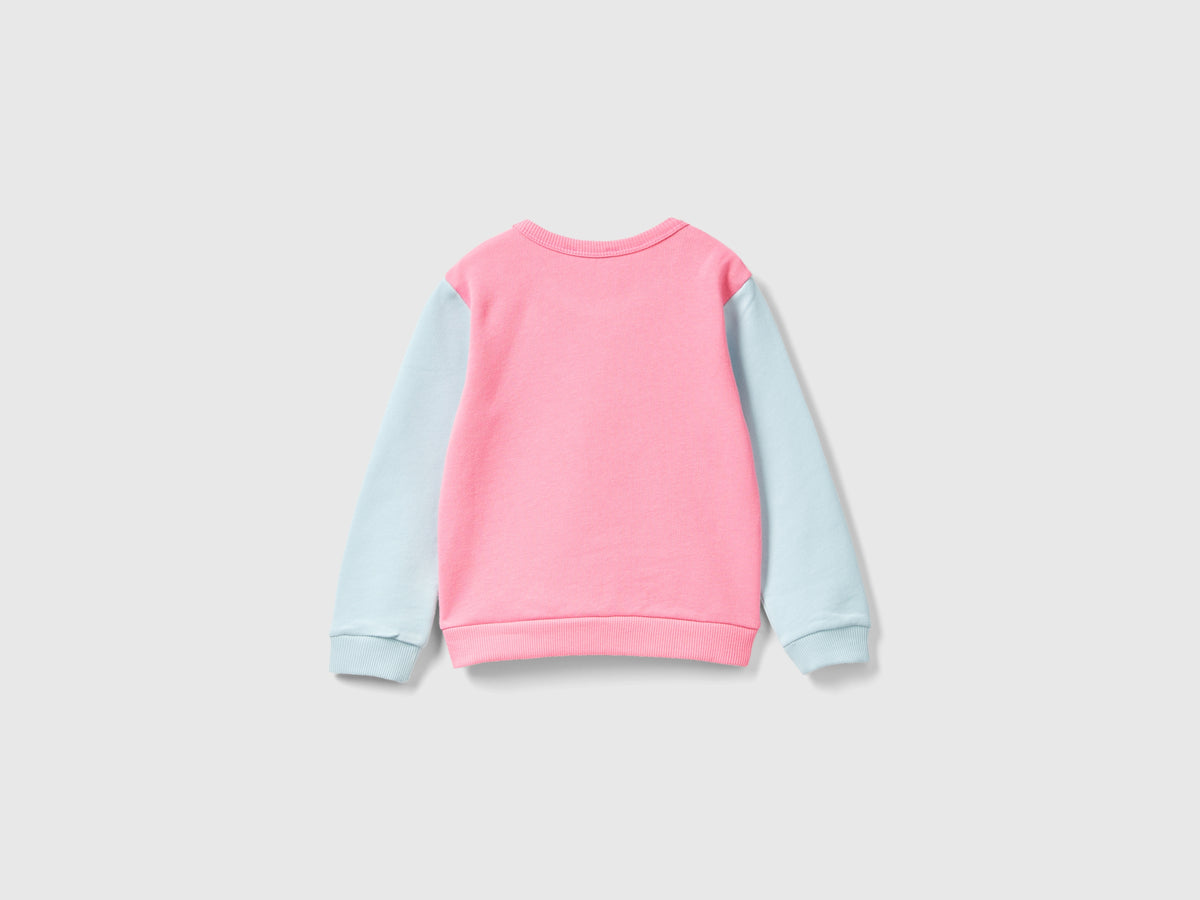 Felpa 100% cotone bio con logo
