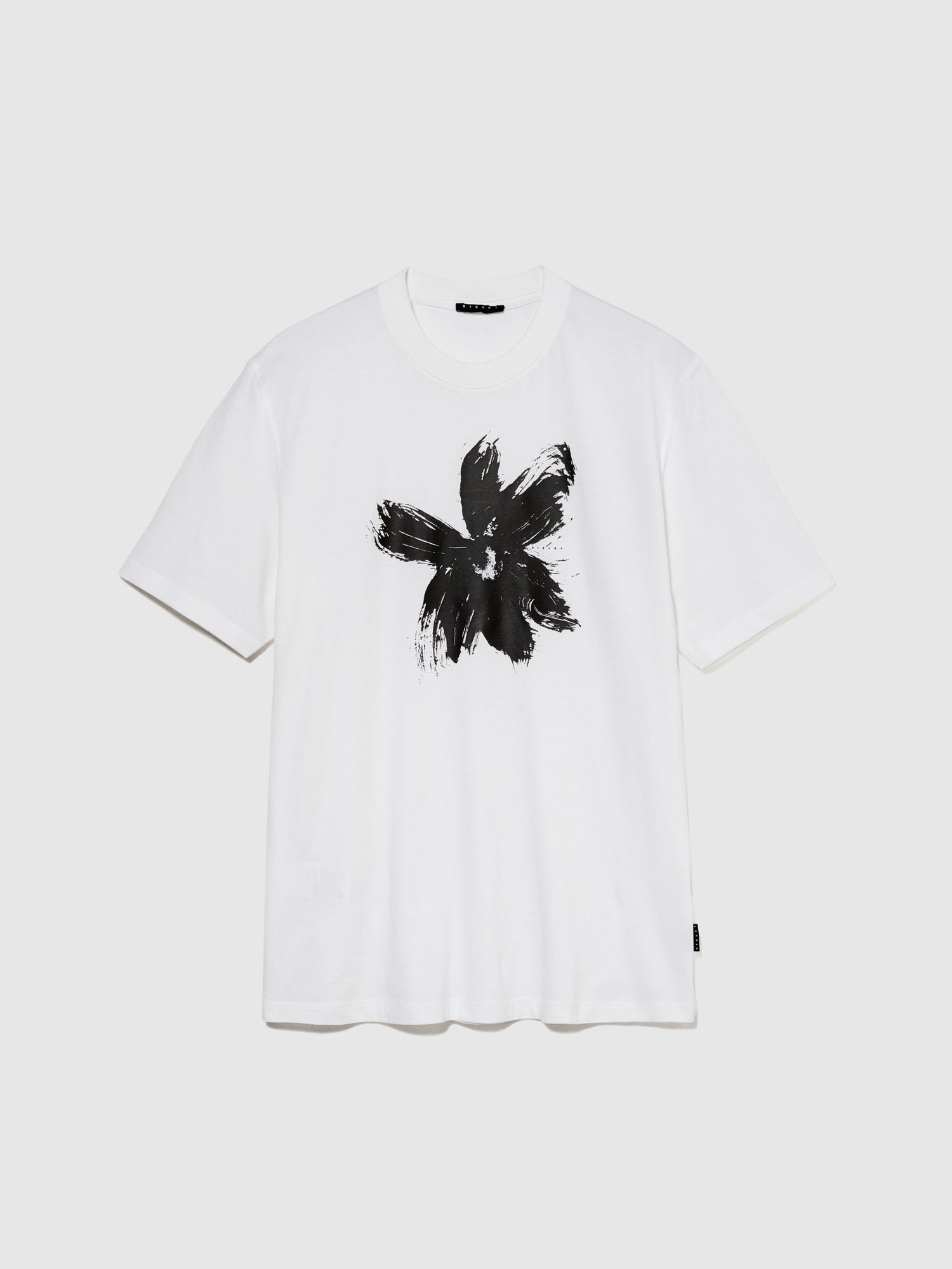 T-shirt regular fit con stampa da uomo bianco | Sisley Outlet