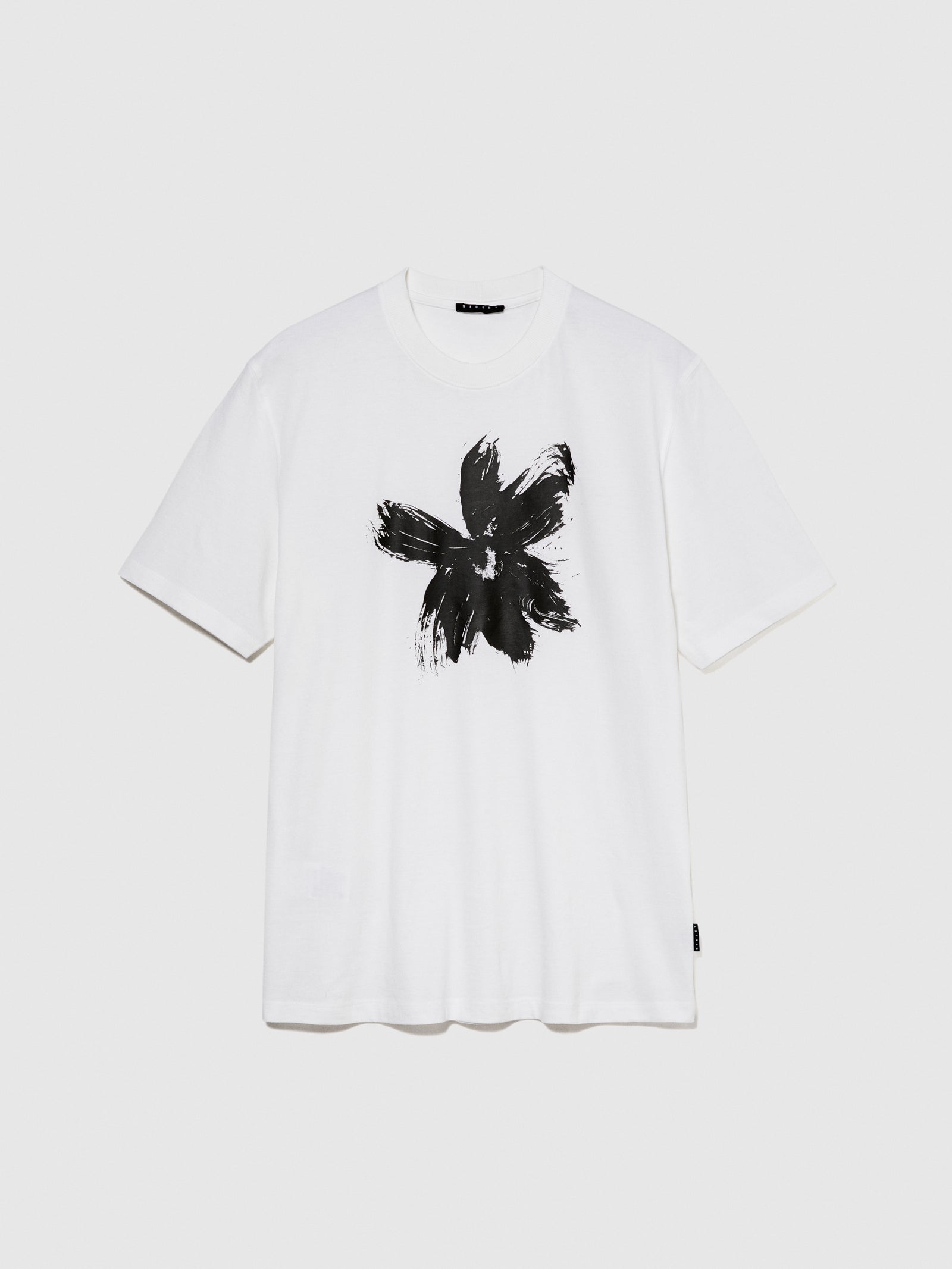 T-shirt regular fit con stampa da uomo bianco | Sisley Outlet