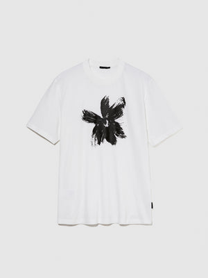 T-shirt regular fit con stampa