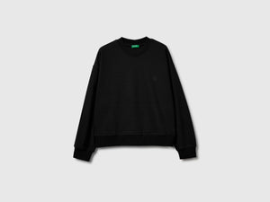 Felpa in misto cotone