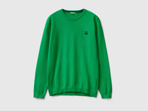 Maglia in puro cotone con logo
