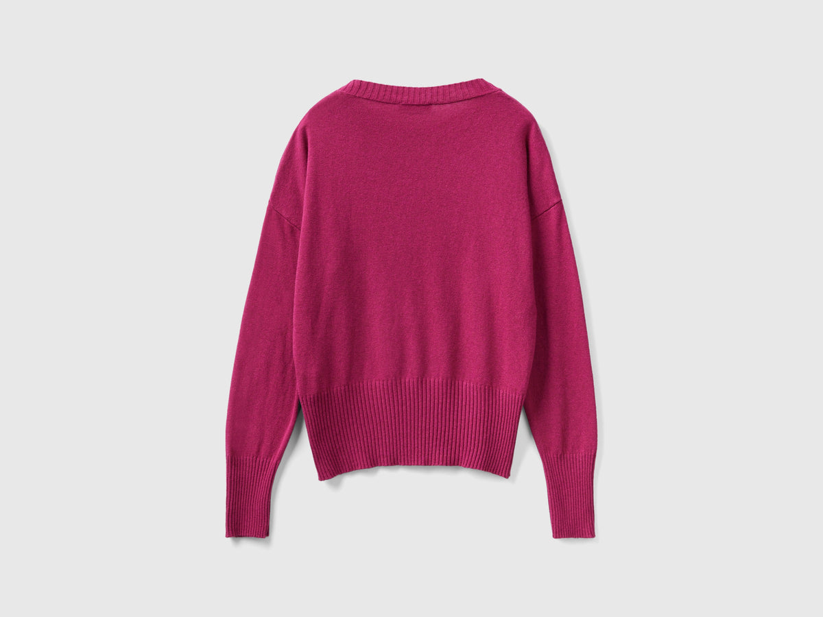 Maglia in misto cashmere