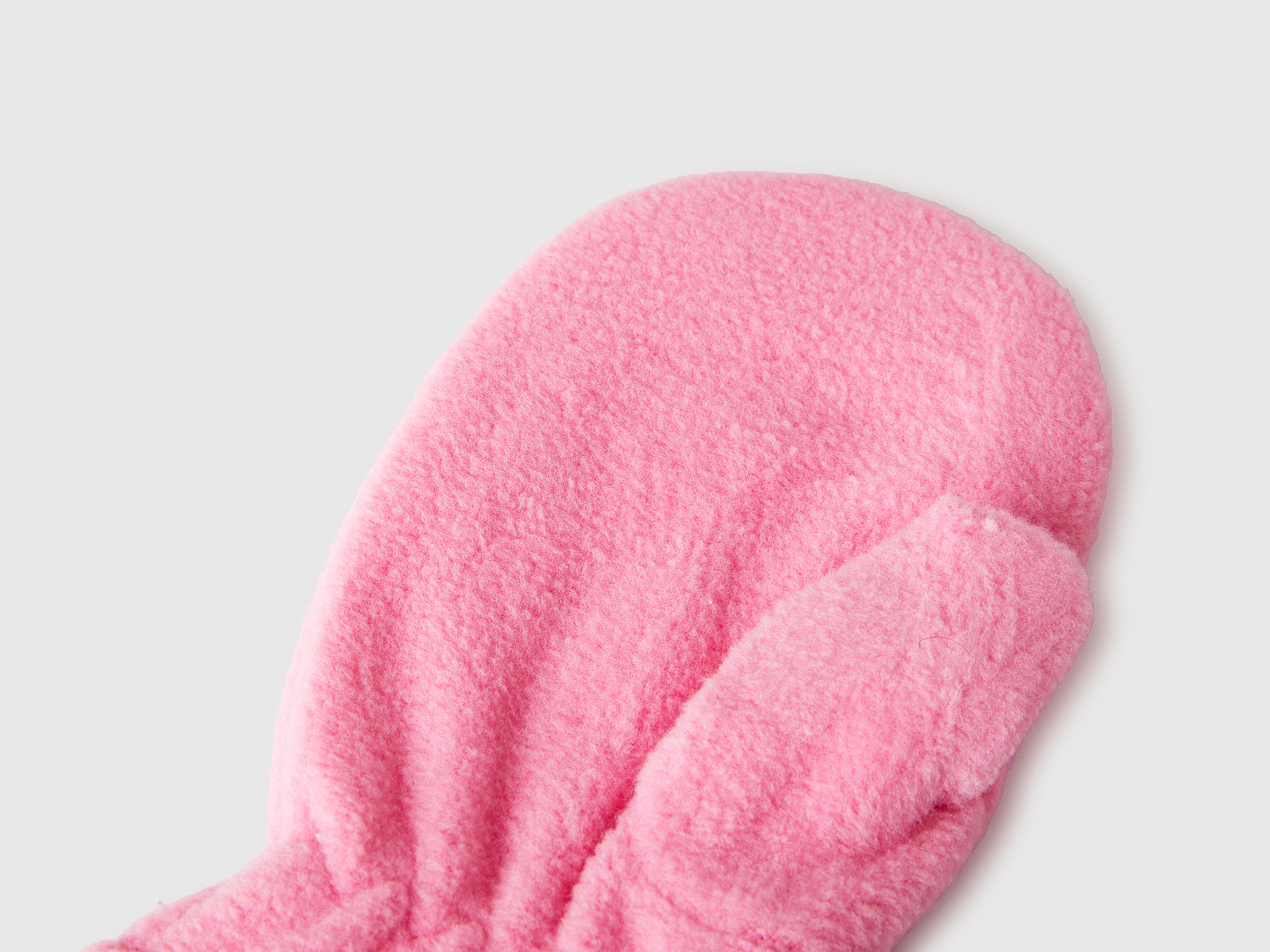 Muffole in pile foderate da bimbo rosa 2 | Benetton Outlet