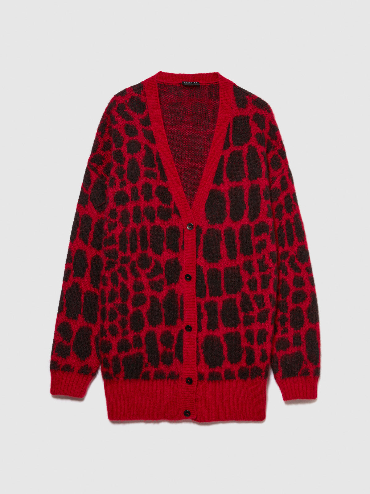 Cardigan animalier