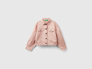 Giacca in cotone stretch colorato